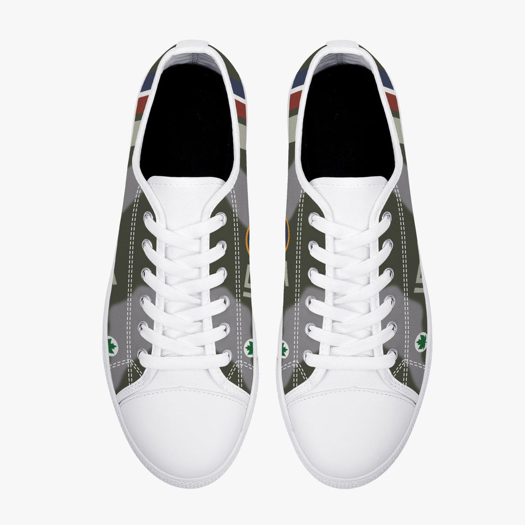 Spitfire "JE-J" (EN398) Low Top Canvas Shoes - I Love a Hangar