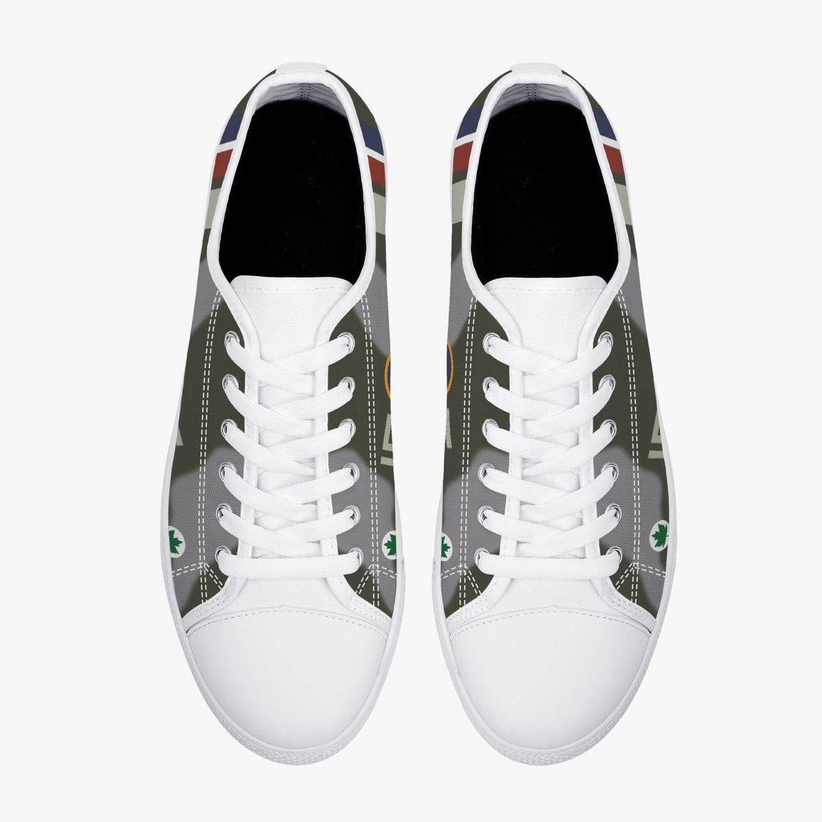 Spitfire "JE-J" (EN398) Low Top Canvas Shoes - I Love a Hangar