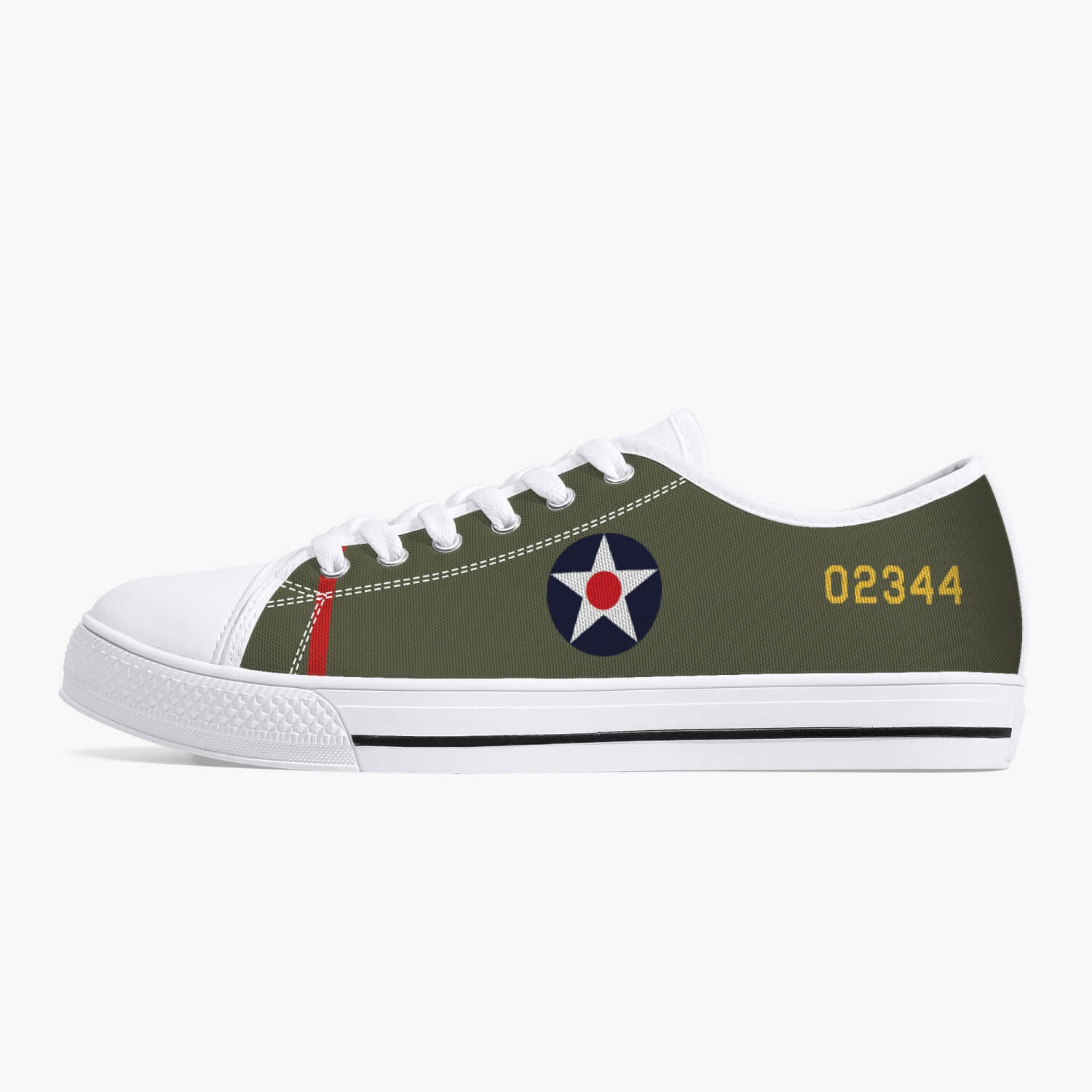 B-25 "Doolittle Raiders" Low Top Canvas Shoes - I Love a Hangar