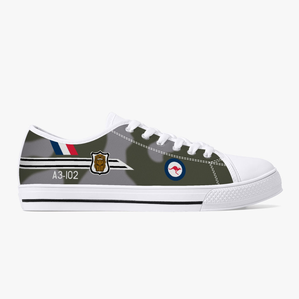 Mirage IIIO "Daphne De Dual" (A3-102) Low Top Canvas Shoes - I Love a Hangar