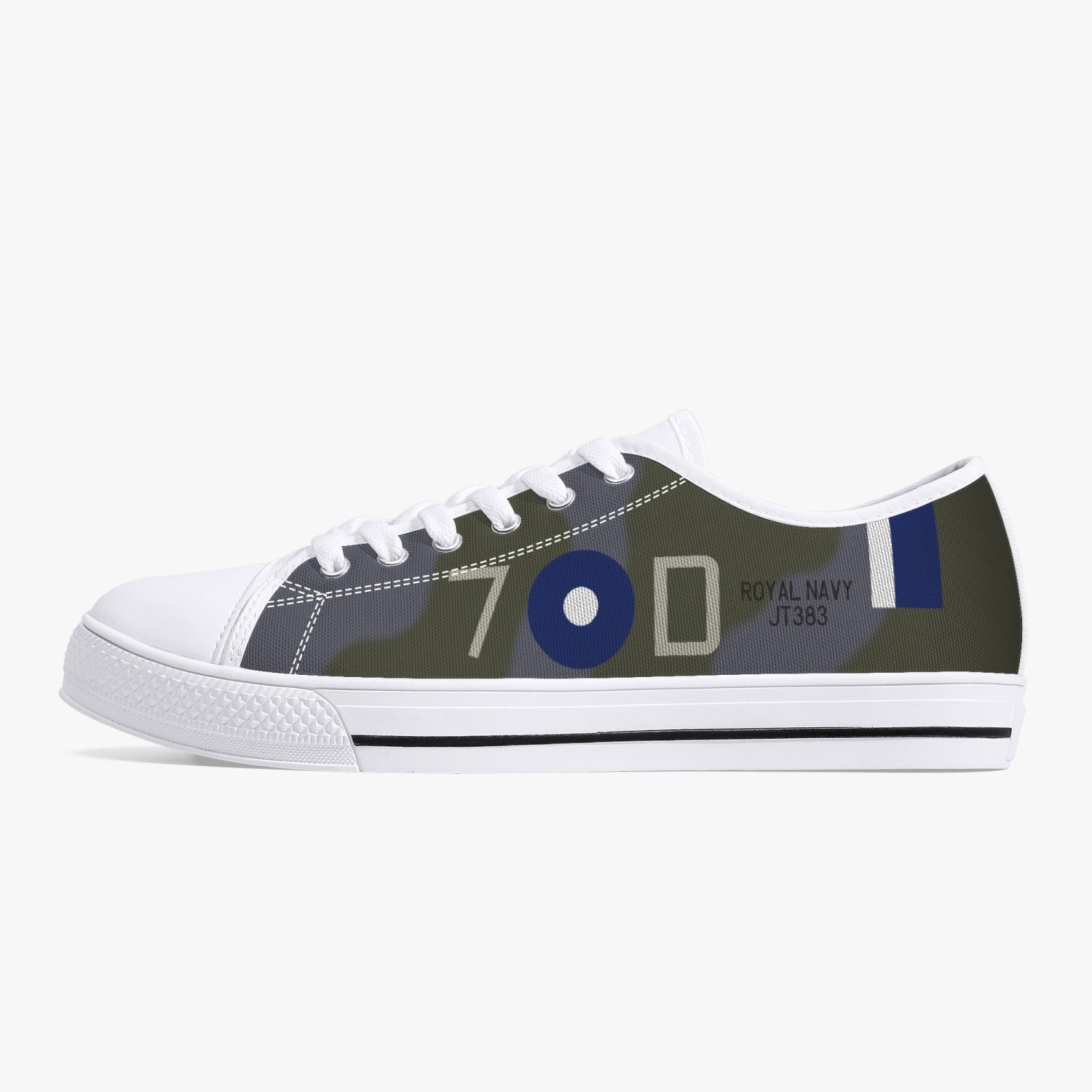 F4U Corsair "7-D" Low Top Canvas Shoes - I Love a Hangar