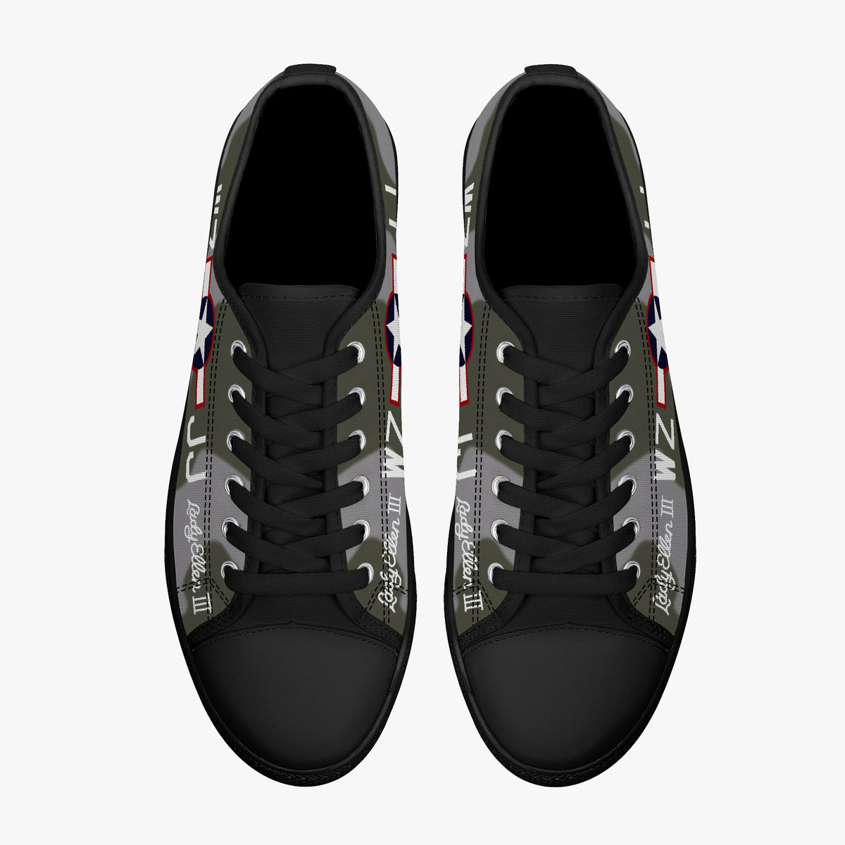 Spitfire "Lady Ellen III" Low Top Canvas Shoes - I Love a Hangar