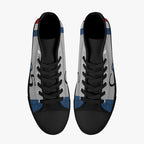Nieuport 17 "C-5" of Billy Bishop High Top Canvas Shoes - I Love a Hangar