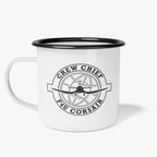 Crew Chief Enamel Mug (F4U Corsair) - I Love a Hangar