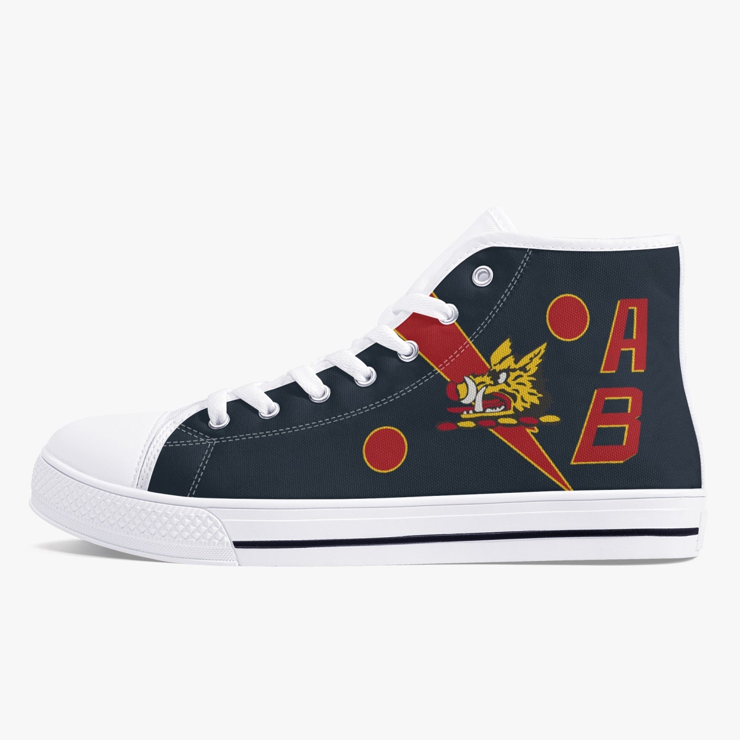 VFA-11 "Red Rippers" High Top Canvas Shoes