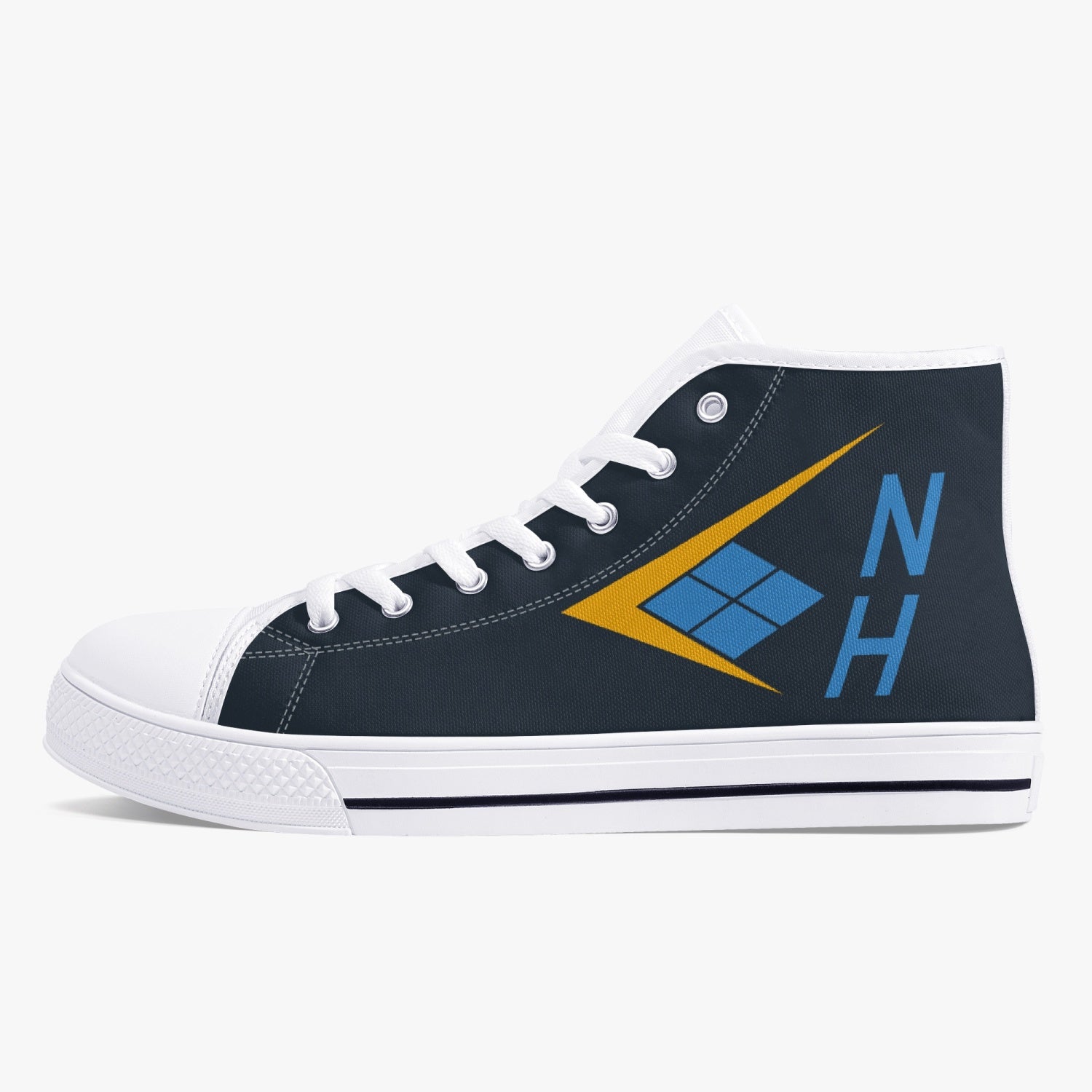 VFA-146 "Blue Diamonds" High Top Canvas Shoes