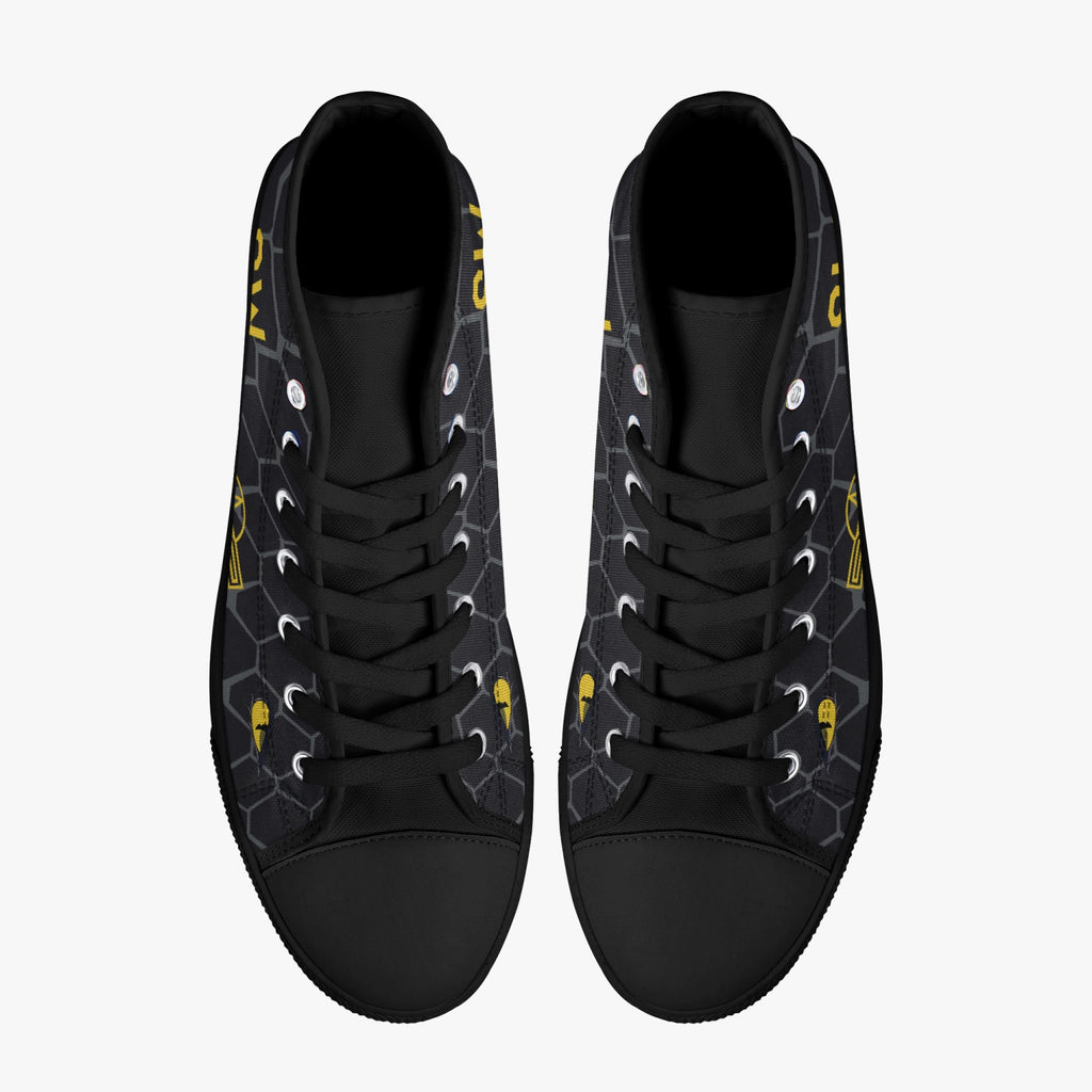 F-16 "Venom" High Top Canvas Shoes - I Love a Hangar