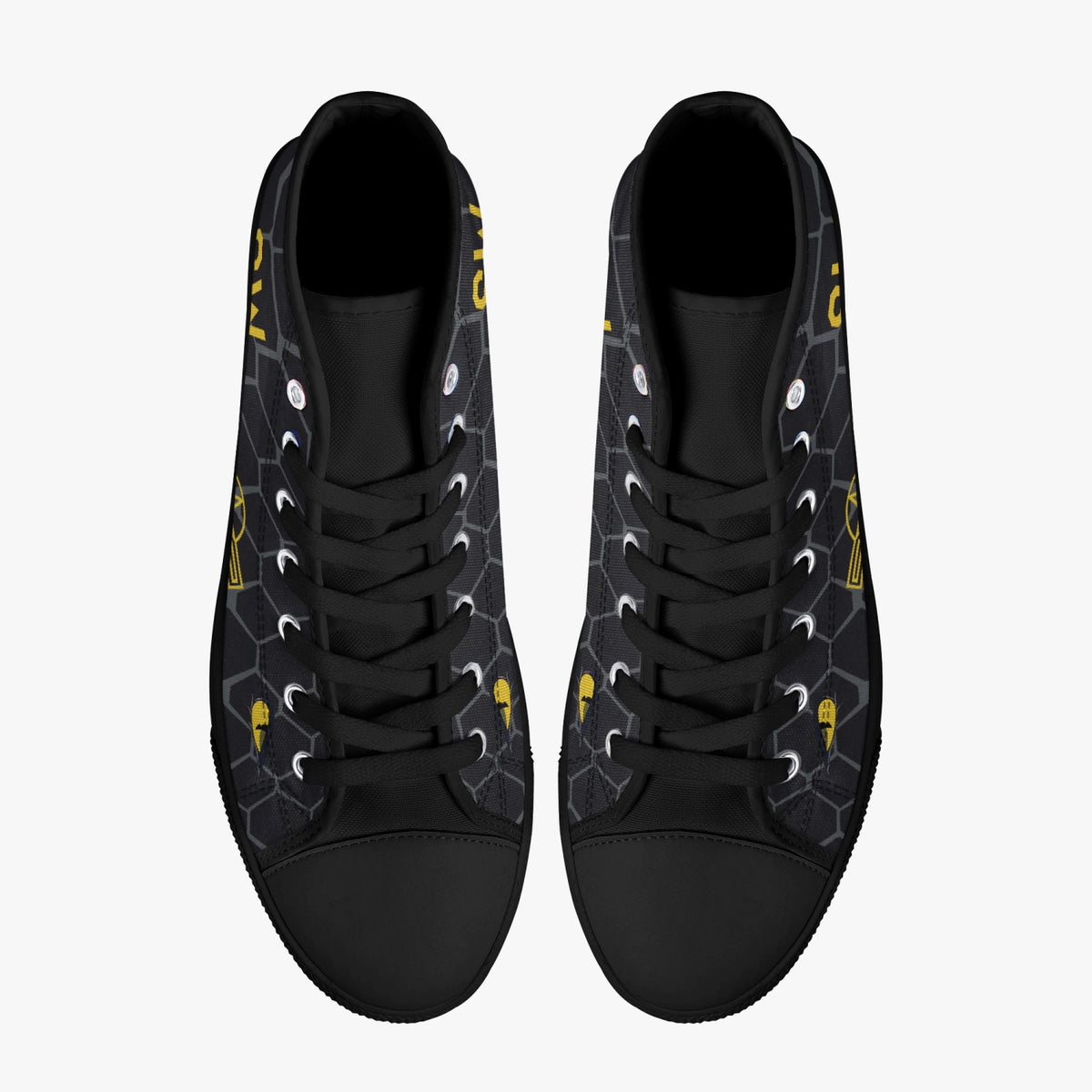 F-16 "Venom" High Top Canvas Shoes - I Love a Hangar