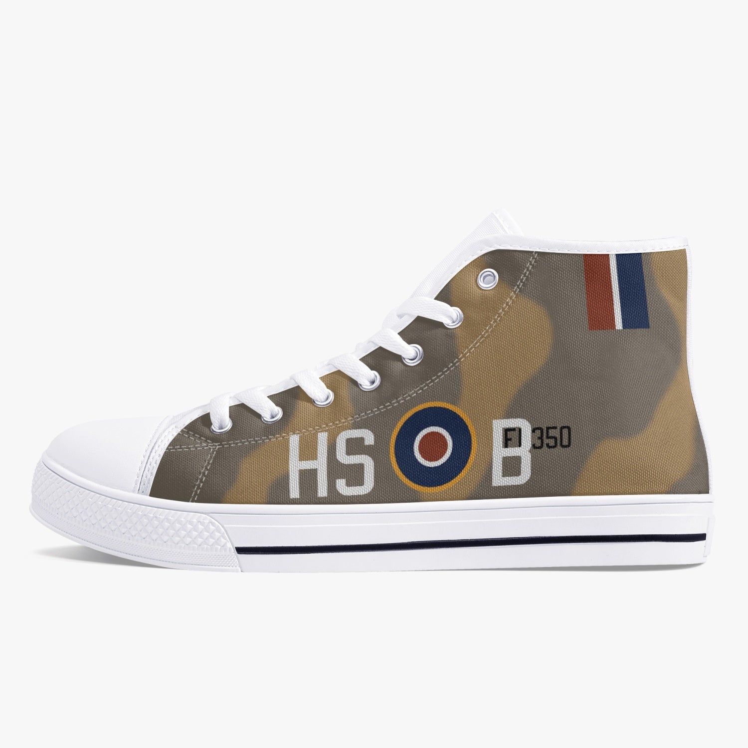 P-40 "HS-B" High Top Canvas Shoes - I Love a Hangar