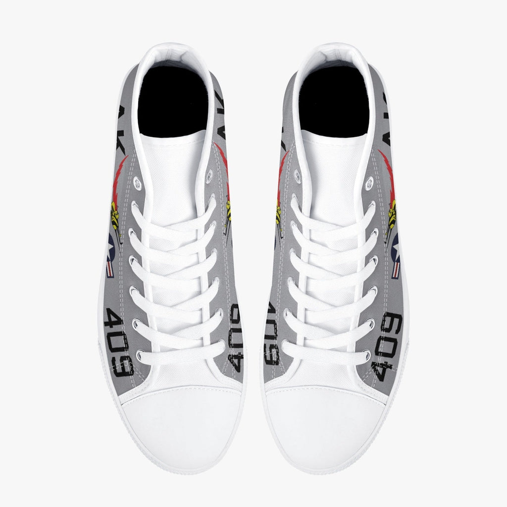 VA-176 "Thunderbolts" High Top Canvas Shoes - I Love a Hangar