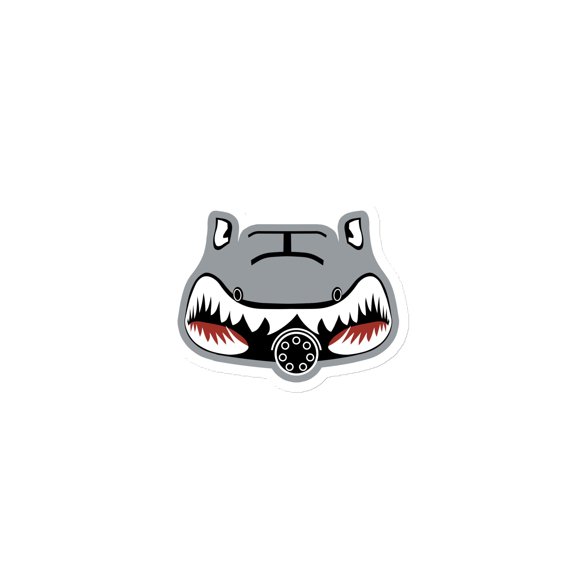 A-10 "Flying Tigers" Die Cut Magnet - I Love a Hangar