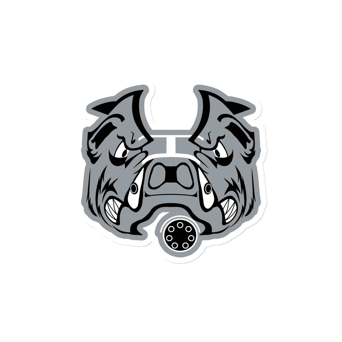 A-10 "Flying Razorbacks" Die Cut Magnet - I Love a Hangar