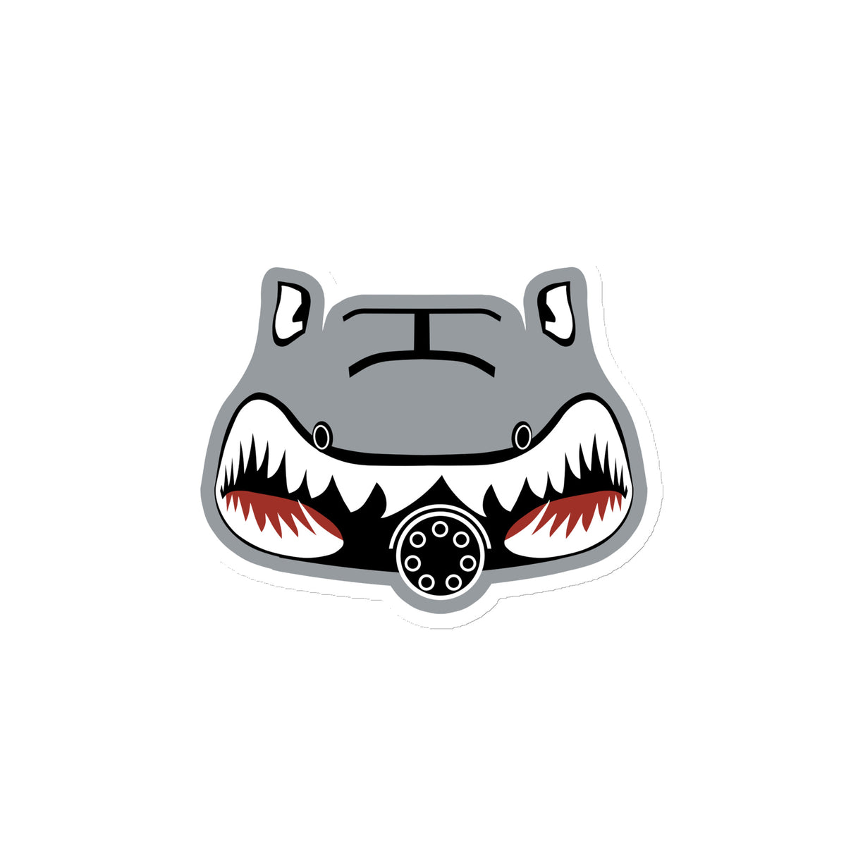A-10 "Flying Tigers" Die Cut Magnet - I Love a Hangar