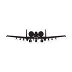 A-10 Front View Die Cut Magnet - I Love a Hangar