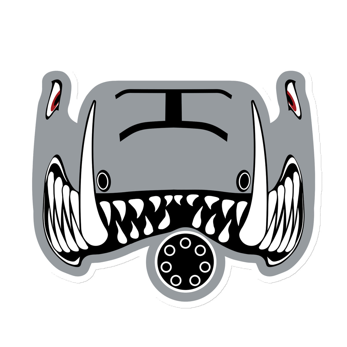 A-10 "KC Hawgs" Die Cut Magnet - I Love a Hangar
