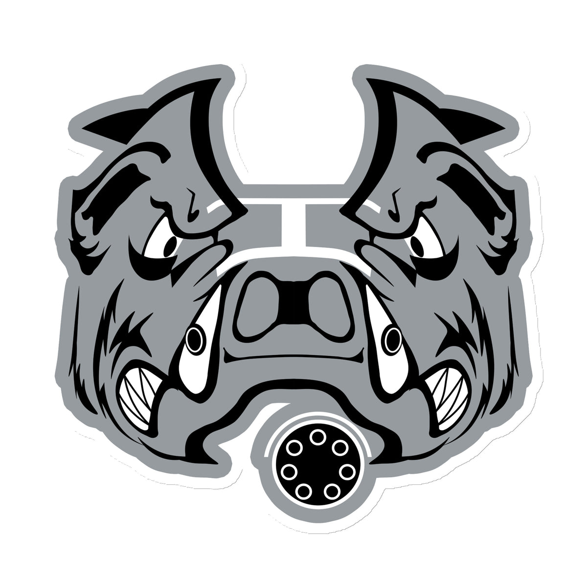 A-10 "Flying Razorbacks" Die Cut Magnet - I Love a Hangar