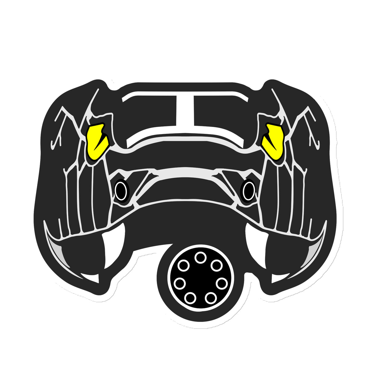 A-10 "Blacksnakes" Die Cut Magnet - I Love a Hangar