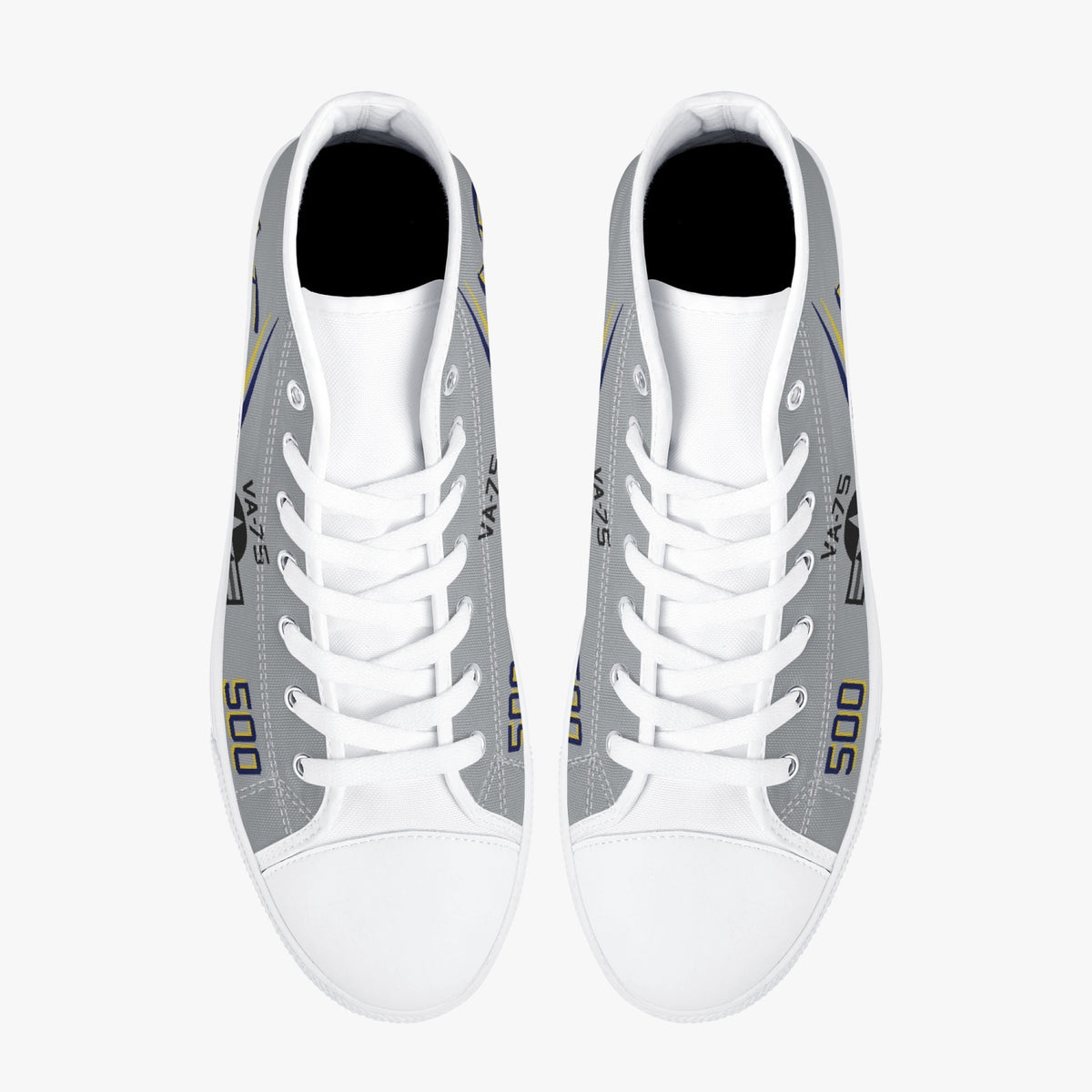 VA-75 "Sunday Punchers" High Top Canvas Shoes - I Love a Hangar