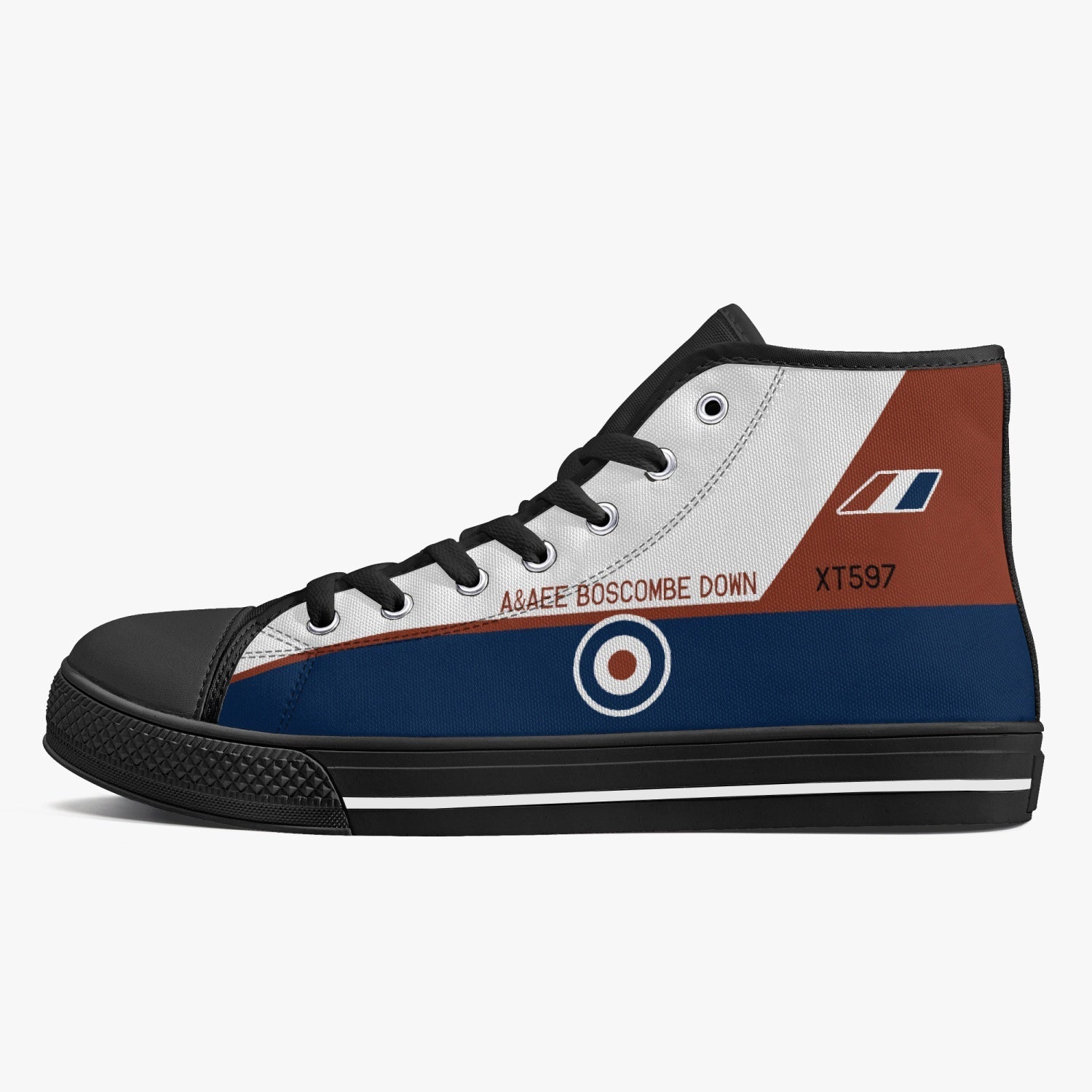 F-4 Phantom XT597 High Top Canvas Shoes - I Love a Hangar