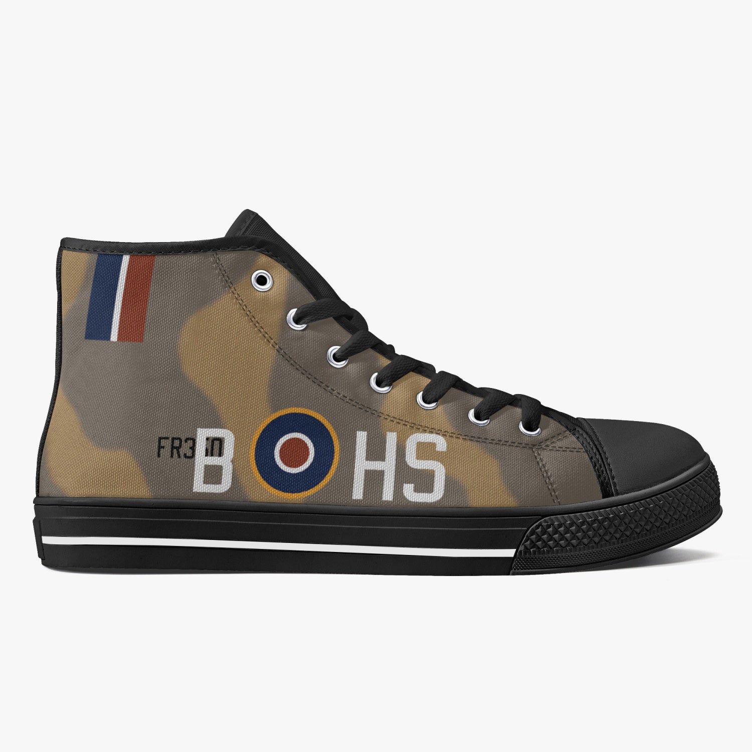 P-40 "HS-B" High Top Canvas Shoes - I Love a Hangar