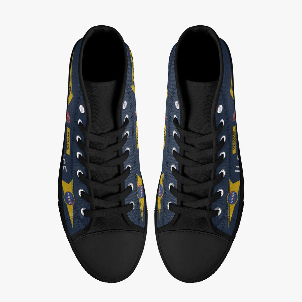 X-15 "56-6672" High Top Canvas Shoes - I Love a Hangar