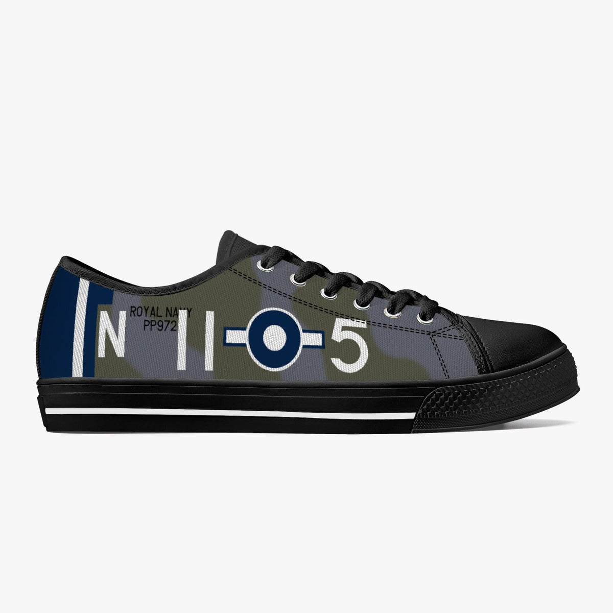 Seafire 11-5-N Low Top Canvas Shoes - I Love a Hangar