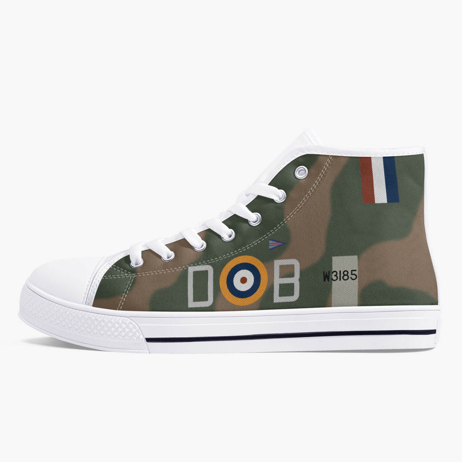 Spitfire "D-B" High Top Canvas Shoes - I Love a Hangar