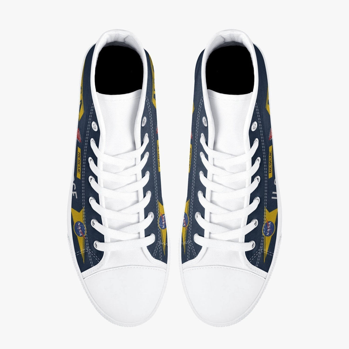 X-15 "56-6671" High Top Canvas Shoes - I Love a Hangar
