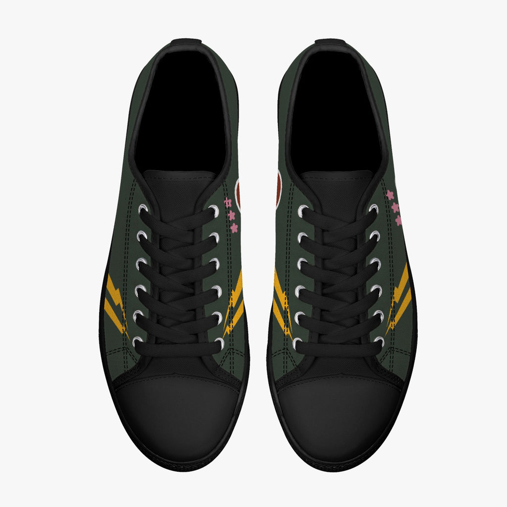 Mitsubishi J2M Raiden Low Top Canvas Shoes - I Love a Hangar