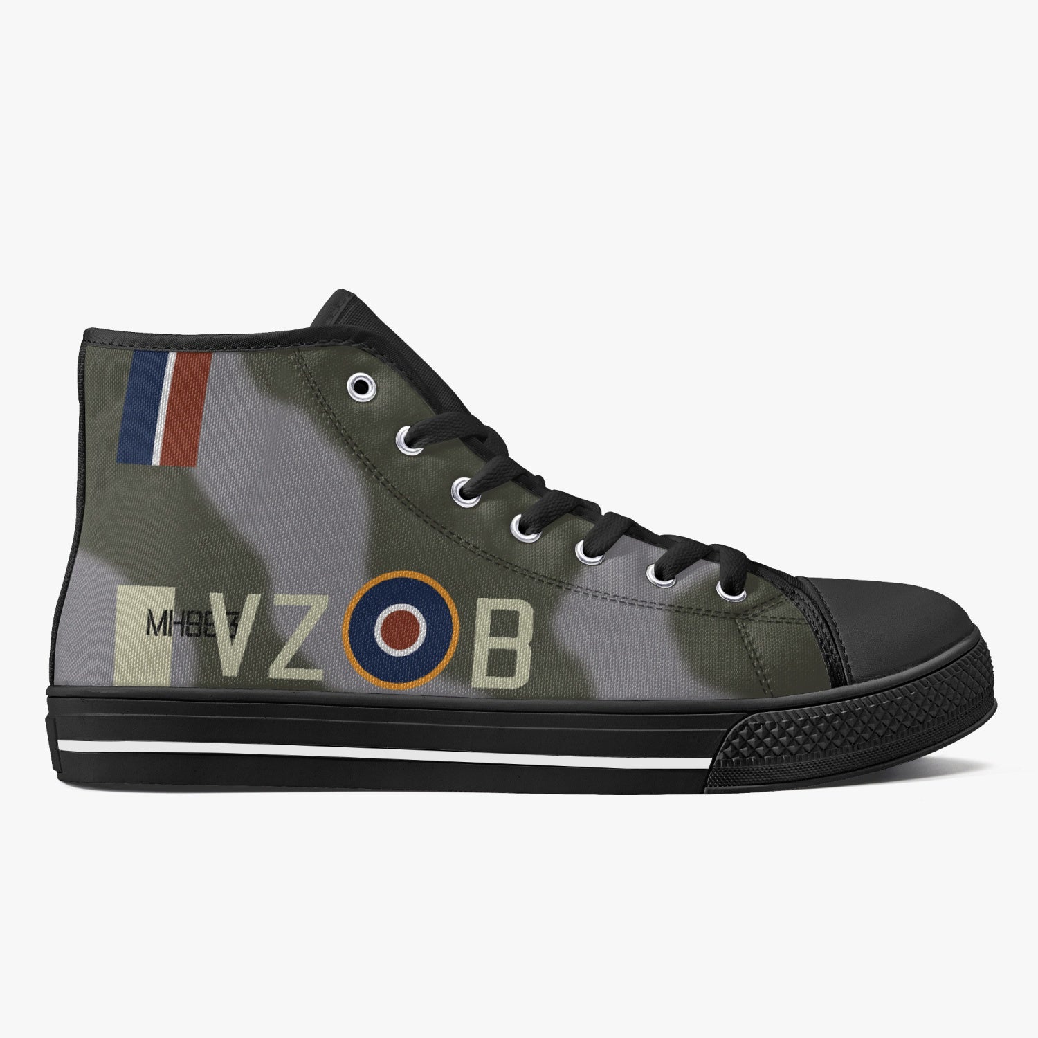 Spitfire "VZ-B" High Top Canvas Shoes - I Love a Hangar