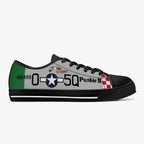P-51 "Punkie II" Low Top Canvas Shoes - I Love a Hangar
