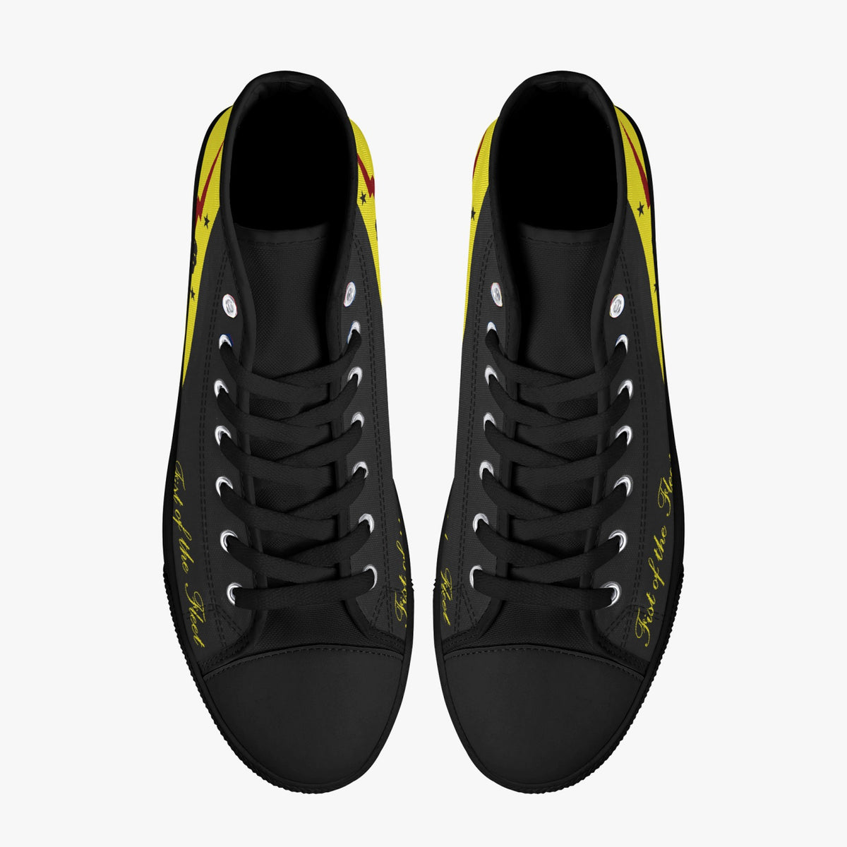 VFA-25 "Fist of the Fleet" High Top Canvas Shoes - I Love a Hangar