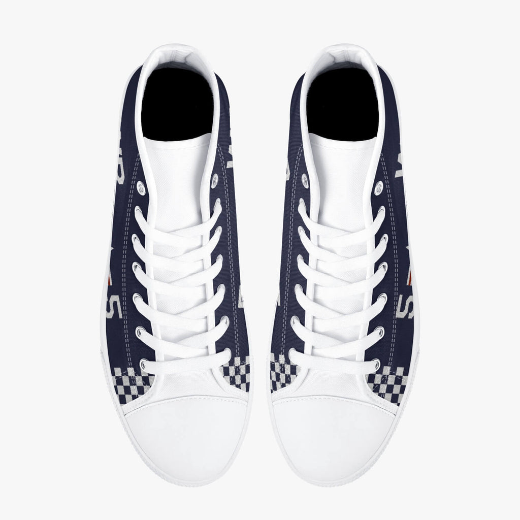 F4U Corsair "WR5" High Top Canvas Shoe - I Love a Hangar