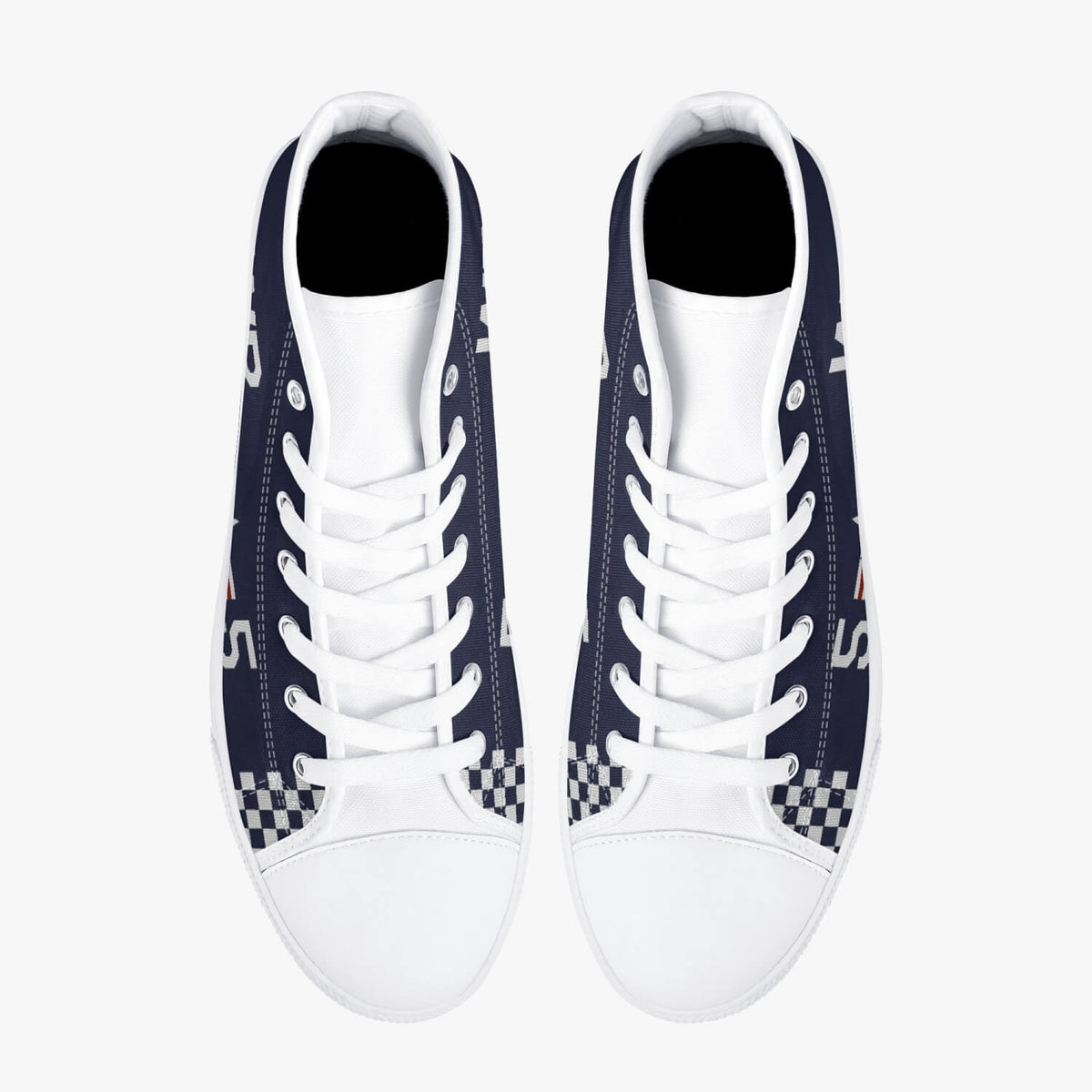 F4U Corsair "WR5" High Top Canvas Shoe - I Love a Hangar