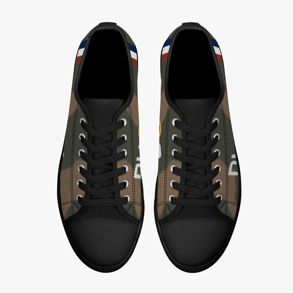 Spitfire "DW-O" Low Top Canvas Shoes - I Love a Hangar