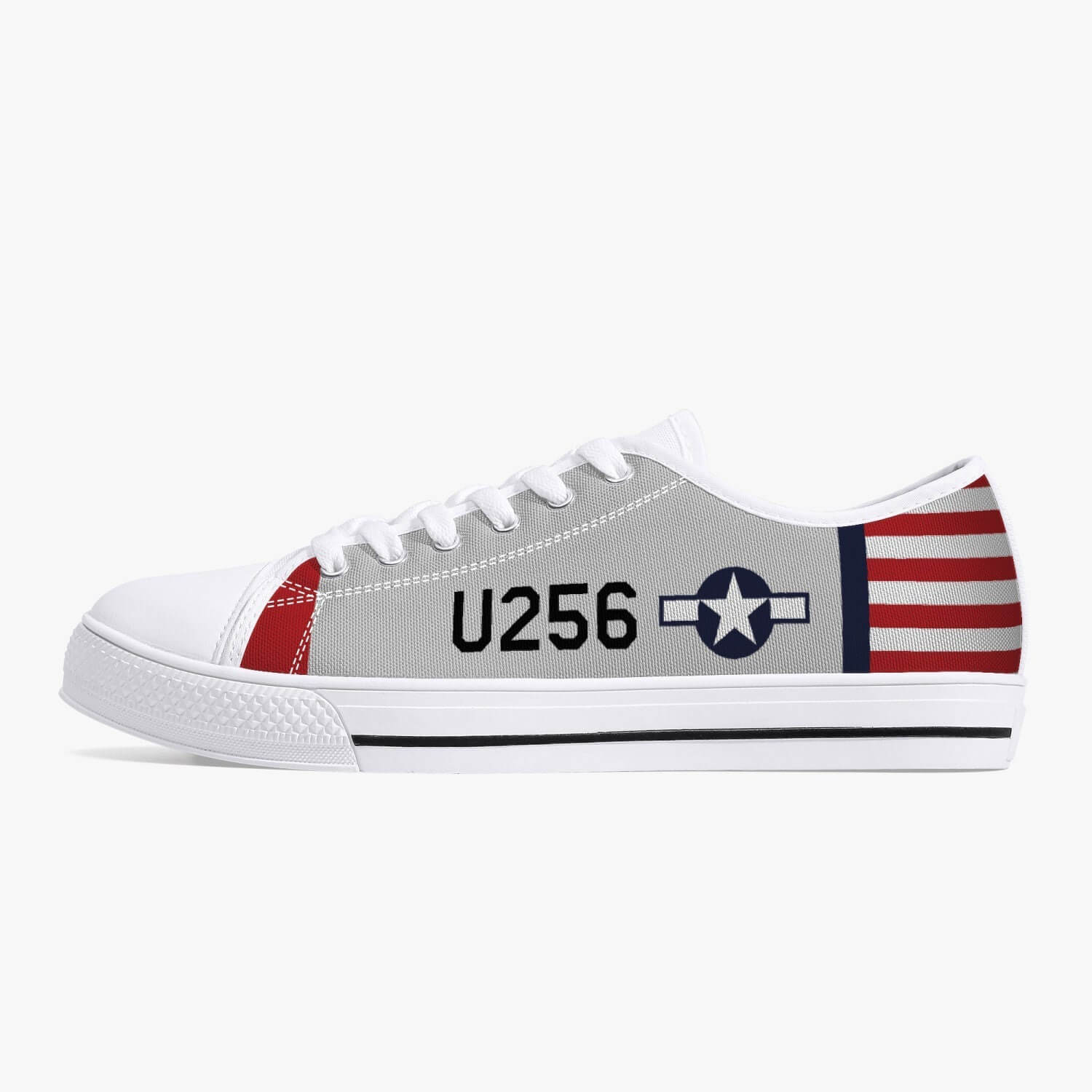 AT-6 W.A.S.P. Low Top Canvas Shoes - I Love a Hangar