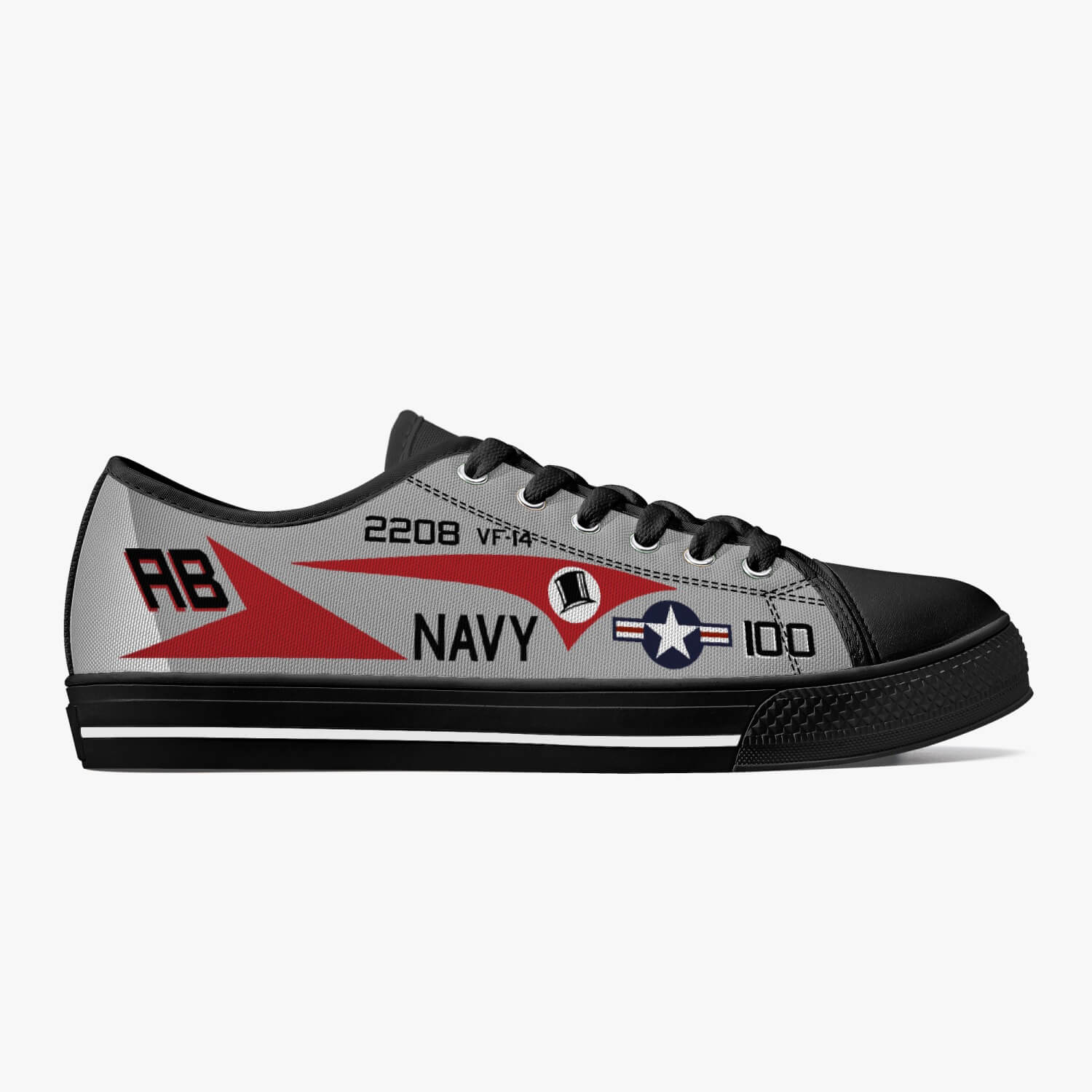 VF-14 "Tophatters" Low Top Canvas Shoes - I Love a Hangar