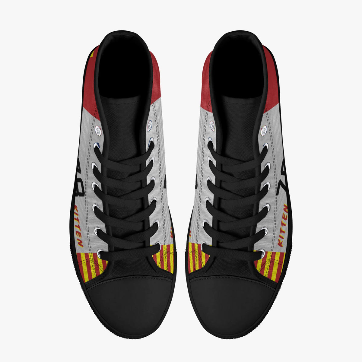 P-51 "Kitten" High Top Canvas Shoes - I Love a Hangar