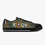 Spitfire "QV-K" Low Top Canvas Shoes - I Love a Hangar