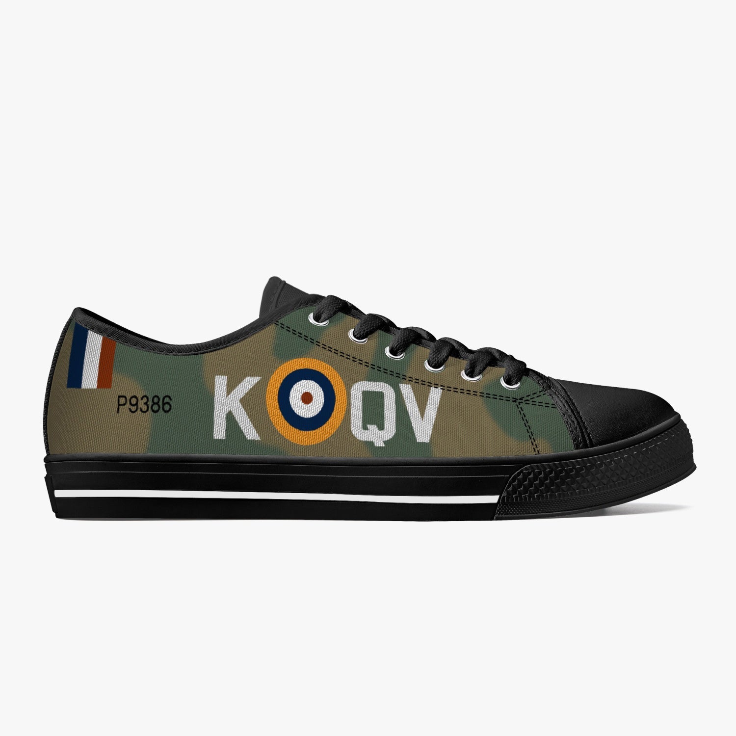 Spitfire "QV-K" Low Top Canvas Shoes - I Love a Hangar