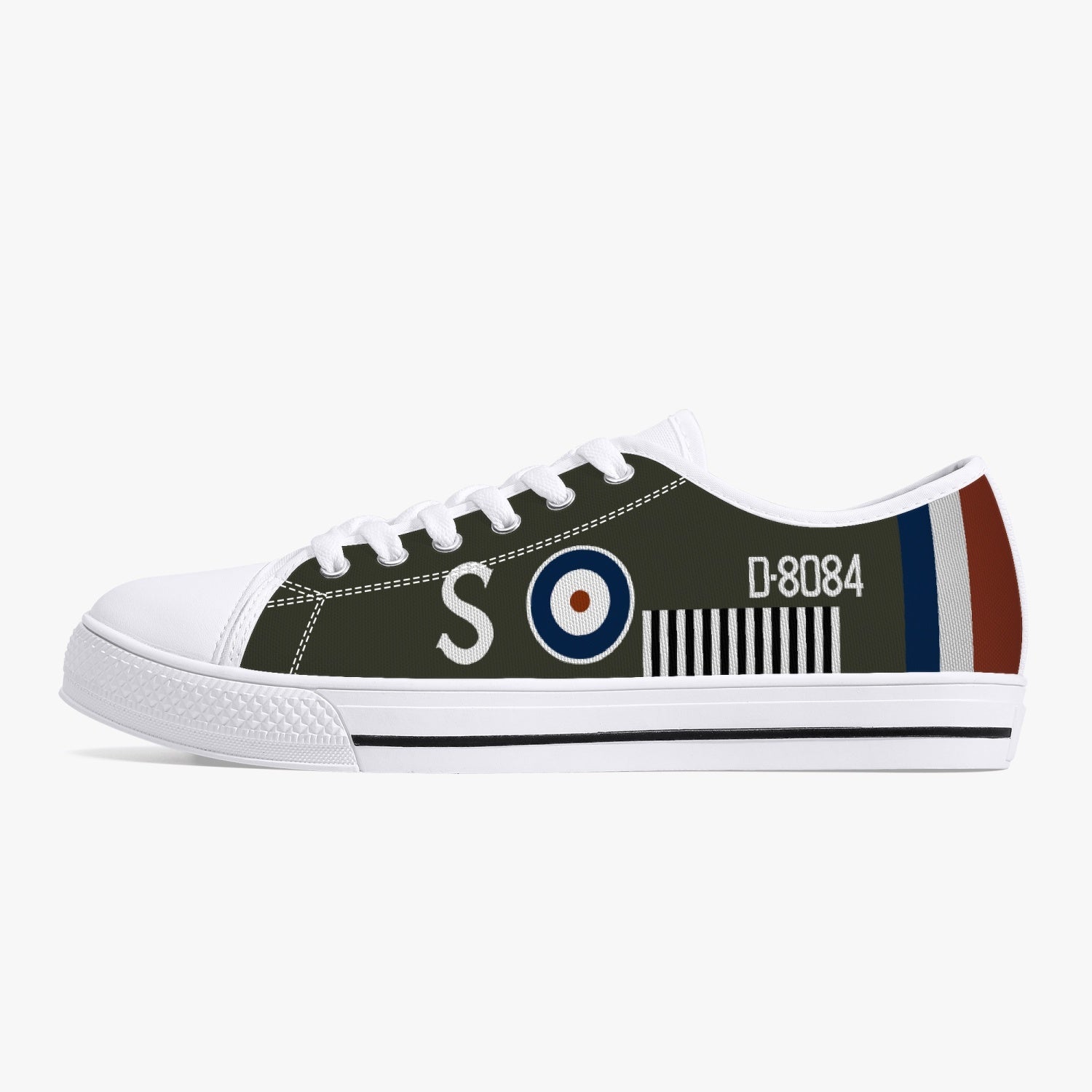 Bristol F2B D8084 Low Top Canvas Shoes - I Love a Hangar