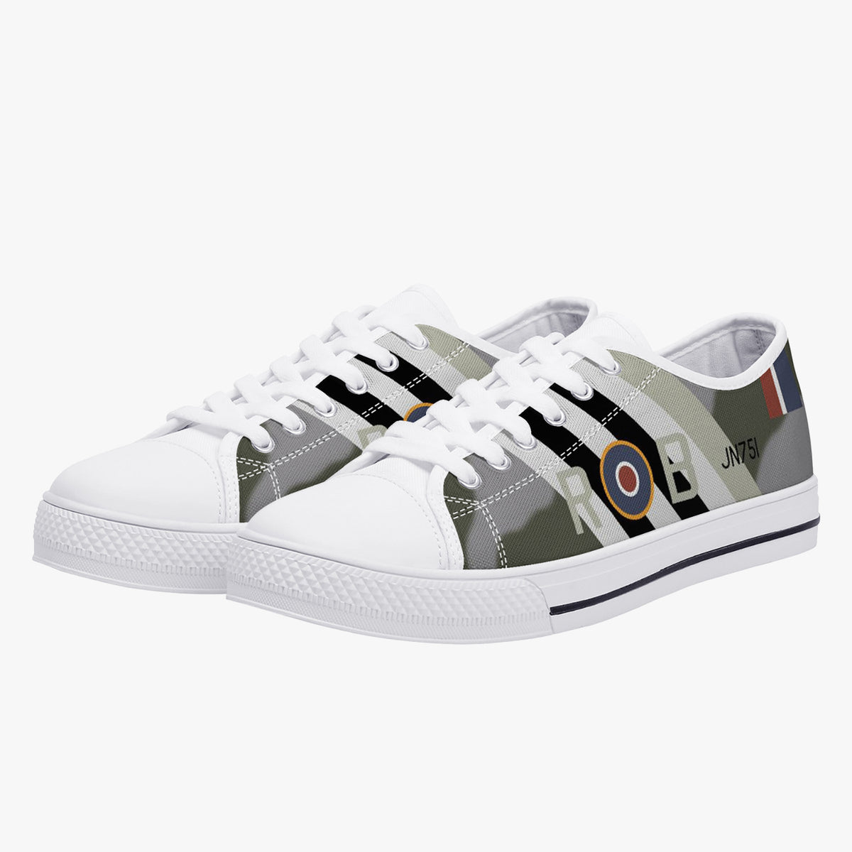 Tempest "R-B" Low Top Canvas Shoes - I Love a Hangar