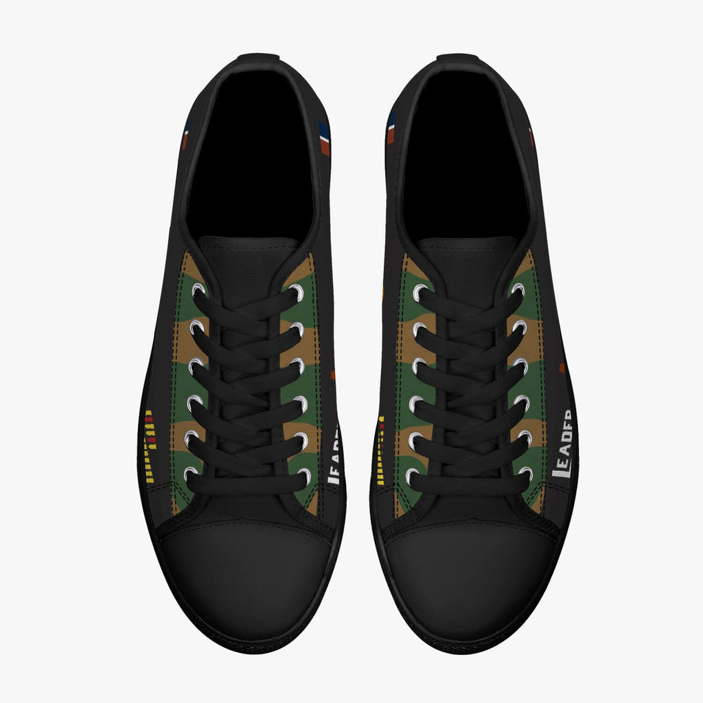 Lancaster "L for Leader" Low Top Canvas Shoes - I Love a Hangar