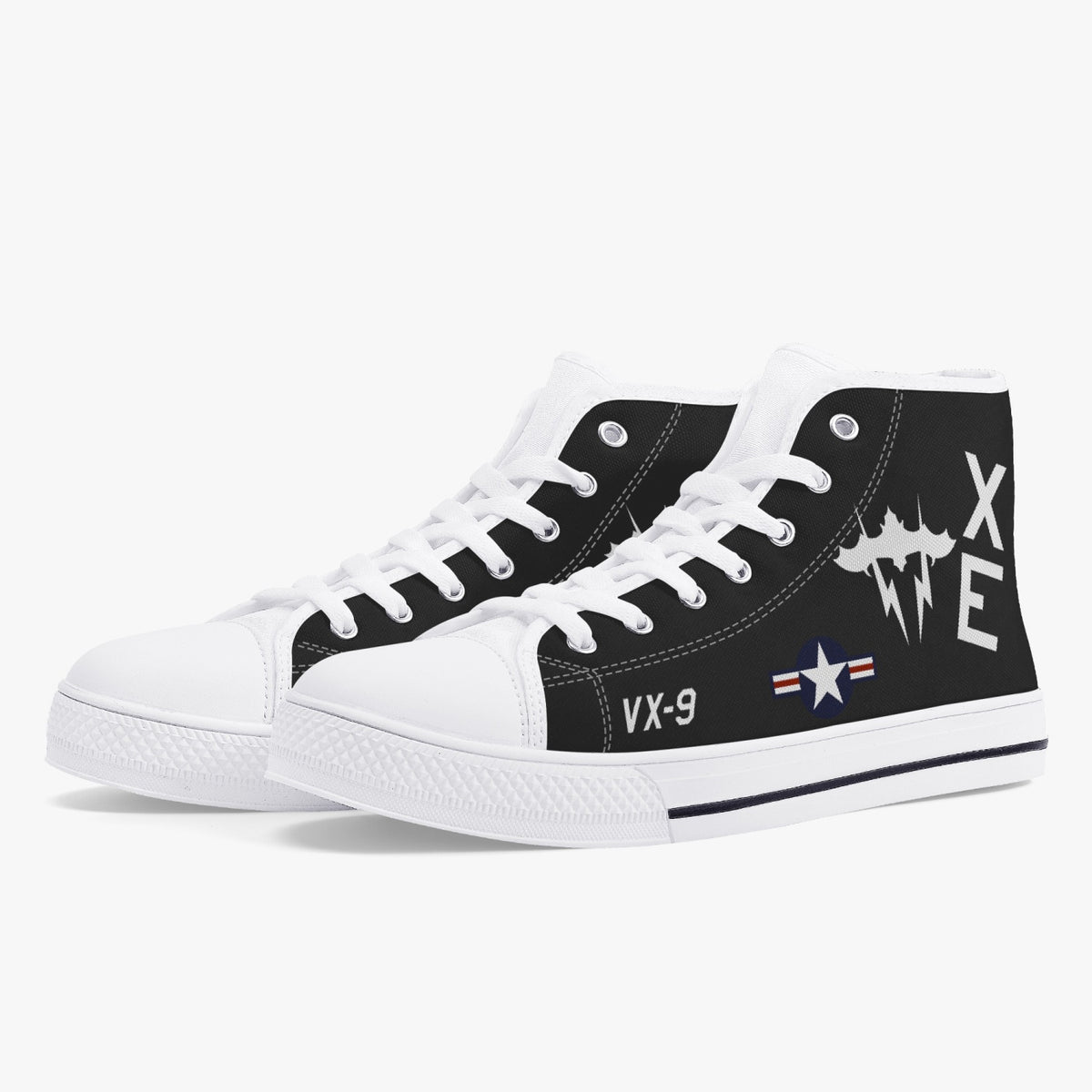 VX-9 "The Vampires" High Top Canvas Shoes - I Love a Hangar