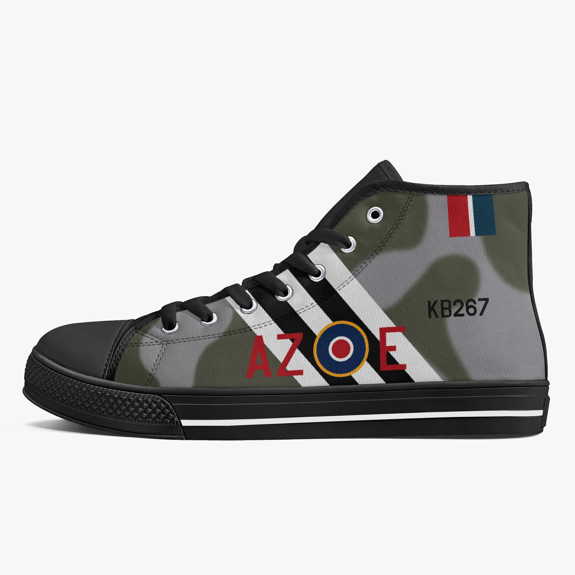 DH.98 Mosquito "AZ-E" High Top Canvas Shoes