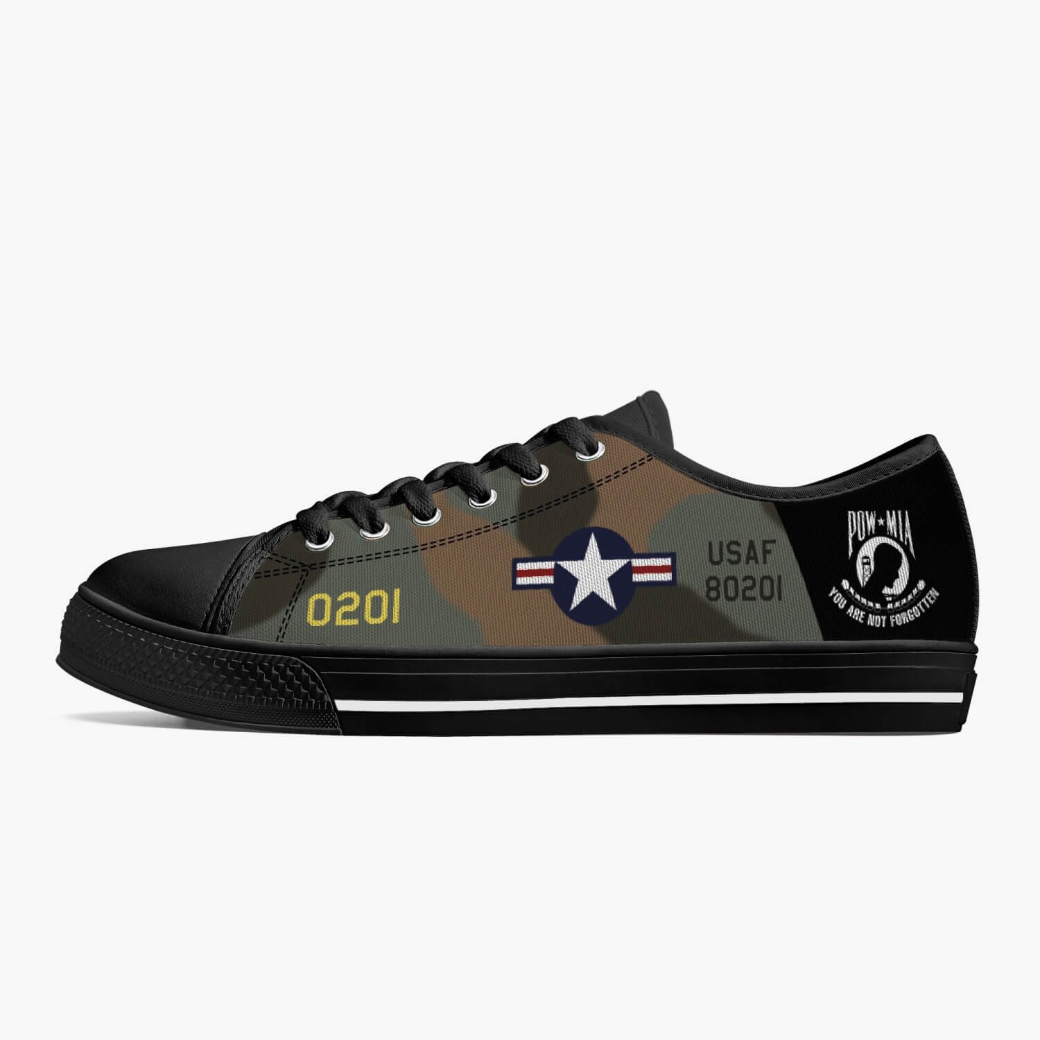 B-52 "Charcoal 1" Low Top Canvas Shoes - I Love a Hangar