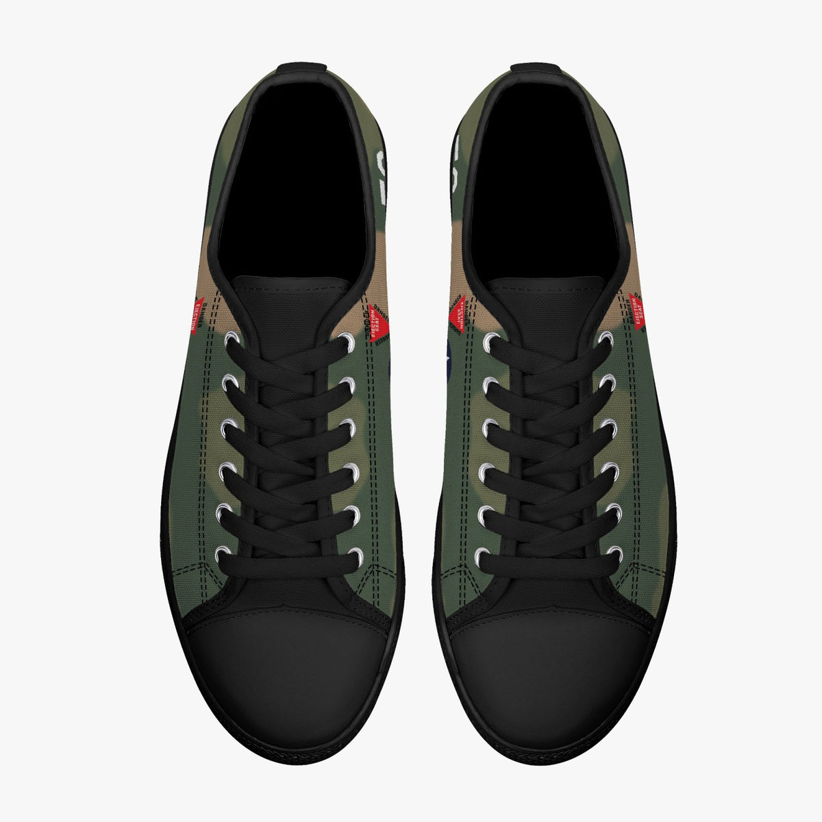 F-4 Phantom II of Daniel "Chappie" James Jr Low Top Canvas Shoes - I Love a Hangar