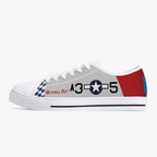 P-51 "Meatball Rap II" Low Top Canvas Shoes - I Love a Hangar