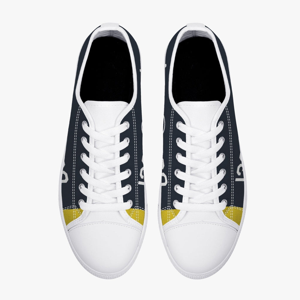 FG-1D Corsair  "A-130 " Low Top Canvas Shoes - I Love a Hangar