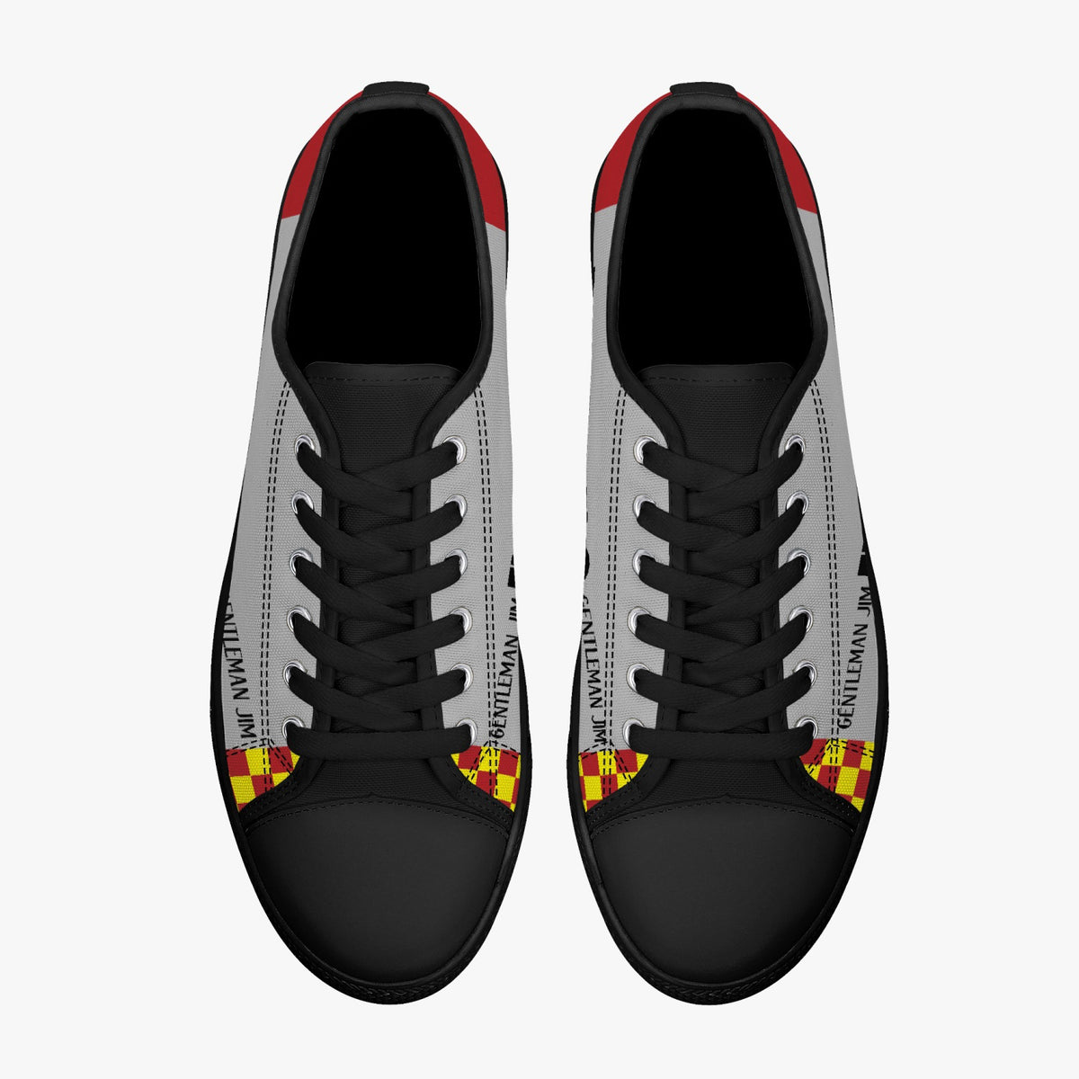 P-51 "Gentleman Jim" Low Top Canvas Shoes - I Love a Hangar